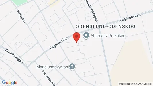 Lägenheter att hyra i Östersund - kort over placeringen