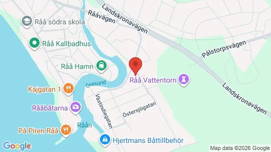 Lägenheter att hyra i Helsingborg - kort over placeringen