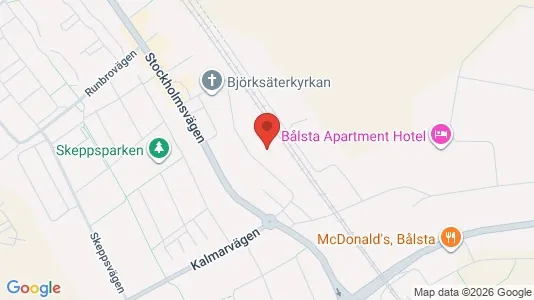 Lägenheter att hyra i Håbo - kort over placeringen