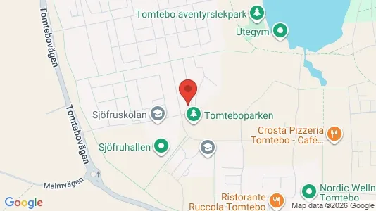 Lägenheter att hyra i Umeå - kort over placeringen