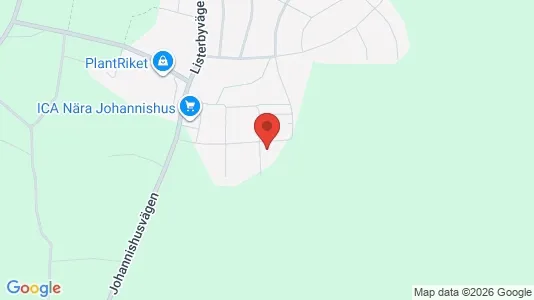 Lägenheter att hyra i Ronneby - kort over placeringen