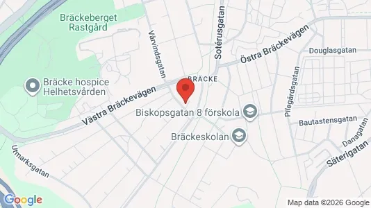 Lägenheter att hyra i Västra hisingen - kort over placeringen