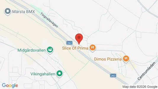 Rum att hyra i Sigtuna - kort over placeringen