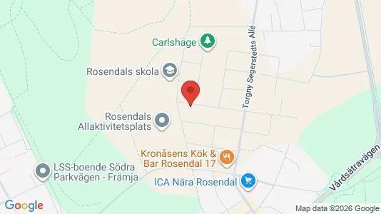 Lägenheter att hyra i Uppsala - kort over placeringen