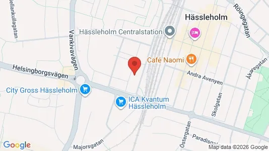 Lägenheter att hyra i Hässleholm - kort over placeringen