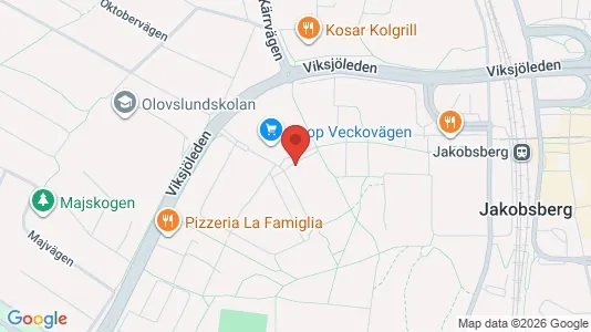 Lägenheter att hyra i Järfälla - kort over placeringen