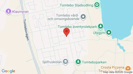 Lägenheter att hyra i Umeå - kort over placeringen
