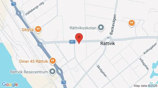 Lägenheter att hyra i Rättvik - kort over placeringen