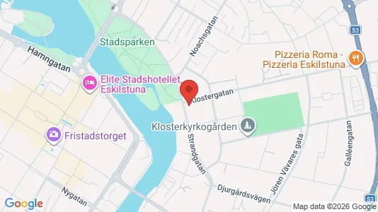Lägenheter att hyra i Eskilstuna - kort over placeringen