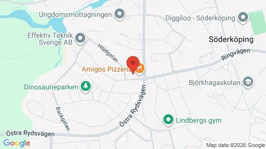 Lägenheter att hyra i Söderköping - kort over placeringen
