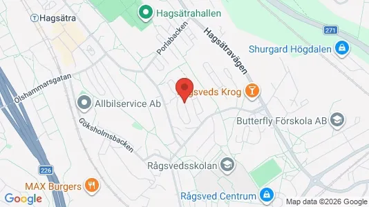 Lägenheter att hyra i Söderort - kort over placeringen