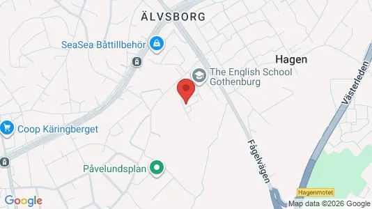 Lägenheter att hyra i Göteborg Västra - kort over placeringen
