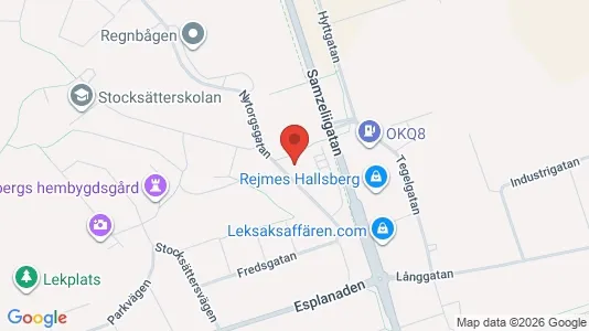 Lägenheter att hyra i Hallsberg - kort over placeringen