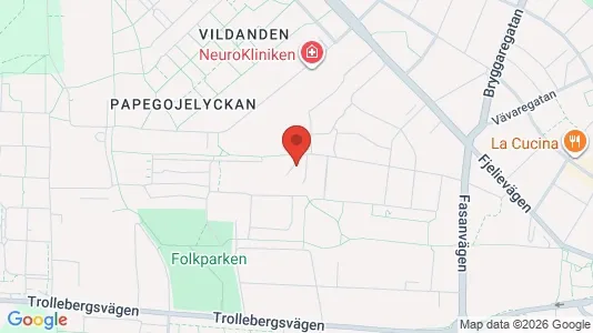 Lägenheter att hyra i Lund - kort over placeringen