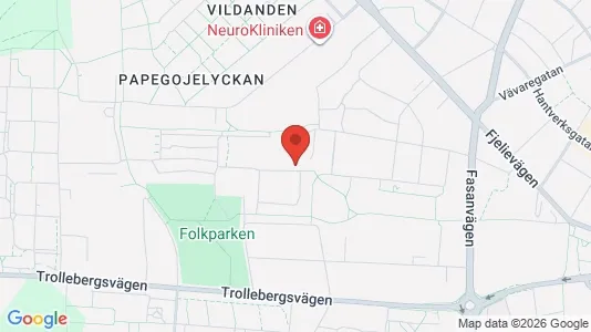 Lägenheter att hyra i Lund - kort over placeringen