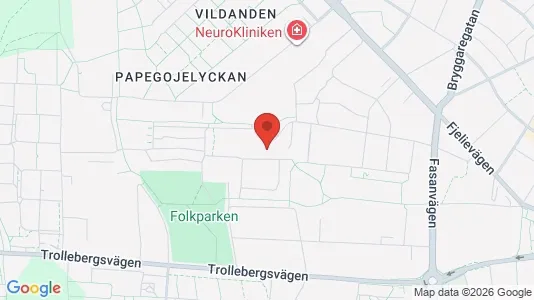 Lägenheter att hyra i Lund - kort over placeringen