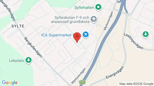 Lägenheter att hyra i Trollhättan - kort over placeringen