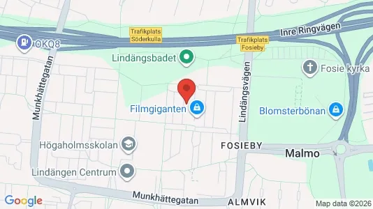 Lägenheter att hyra i Fosie - kort over placeringen