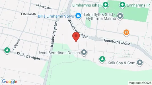 Lägenheter att hyra i Limhamn/Bunkeflo - kort over placeringen