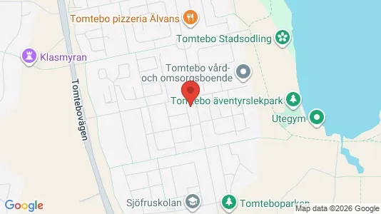 Lägenheter att hyra i Umeå - kort over placeringen