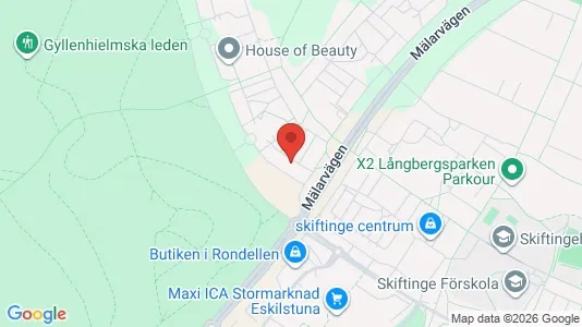 Lägenheter att hyra i Eskilstuna - kort over placeringen