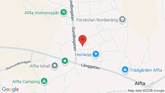Lägenheter att hyra i Ovanåker - kort over placeringen