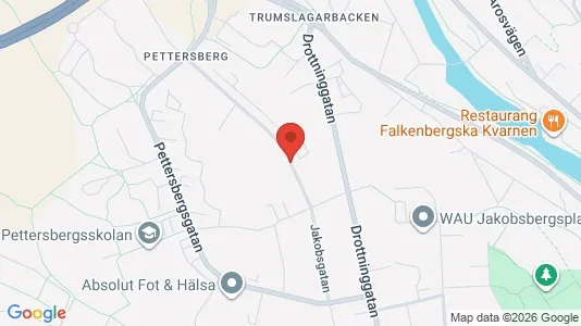 Lägenheter att hyra i Västerås - kort over placeringen
