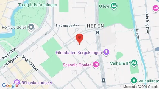 Lägenheter att hyra i Göteborg Centrum - kort over placeringen