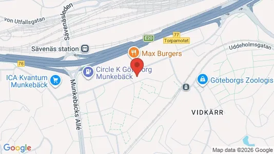 Lägenheter att hyra i Örgryte-Härlanda - kort over placeringen