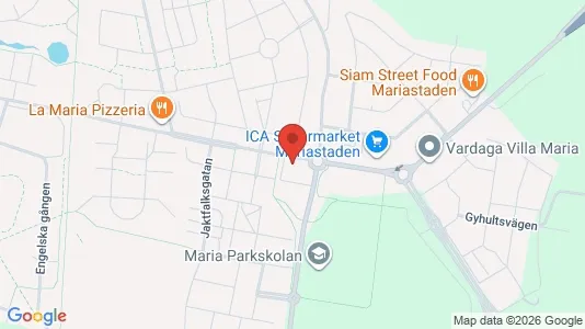 Lägenheter att hyra i Helsingborg - kort over placeringen