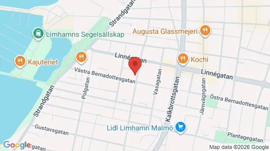 Lägenheter att hyra i Limhamn/Bunkeflo - kort over placeringen