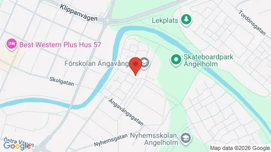 Lägenheter att hyra i Ängelholm - kort over placeringen