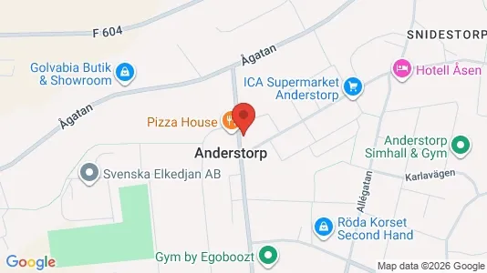 Lägenheter att hyra i Gislaved - kort over placeringen