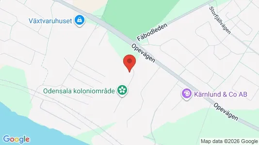 Lägenheter att hyra i Östersund - kort over placeringen
