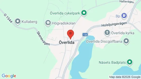 Lägenheter att hyra i Svenljunga - kort over placeringen