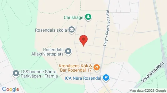 Lägenheter att hyra i Uppsala - kort over placeringen