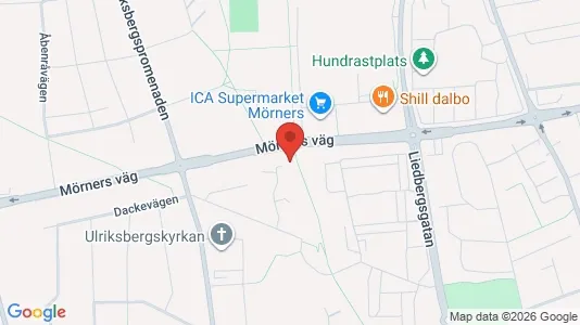 Lägenheter att hyra i Växjö - kort over placeringen