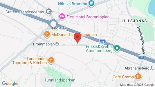 Lägenheter att hyra i Västerort - kort over placeringen