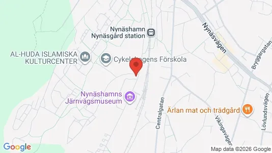Lägenheter att hyra i Nynäshamn - kort over placeringen