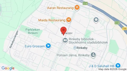 Lägenheter att hyra i Västerort - kort over placeringen