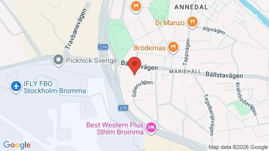 Lägenheter att hyra i Västerort - kort over placeringen
