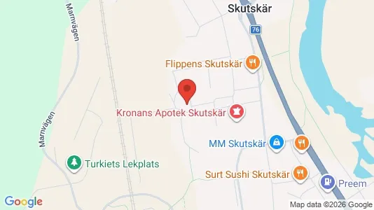 Lägenheter att hyra i Älvkarleby - kort over placeringen