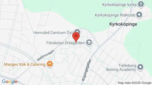 Lägenheter att hyra i Trelleborg - kort over placeringen