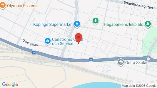 Lägenheter att hyra i Trelleborg - kort over placeringen