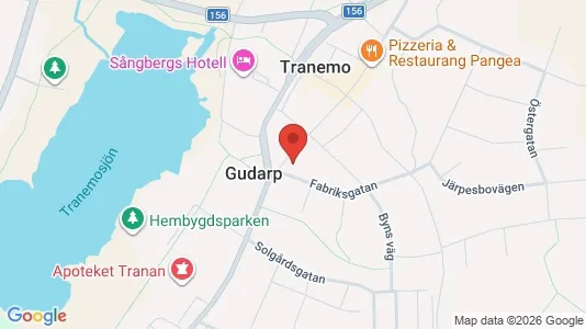 Lägenheter att hyra i Tranemo - kort over placeringen