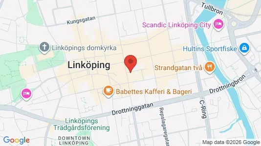 Lägenheter att hyra i Linköping - kort over placeringen