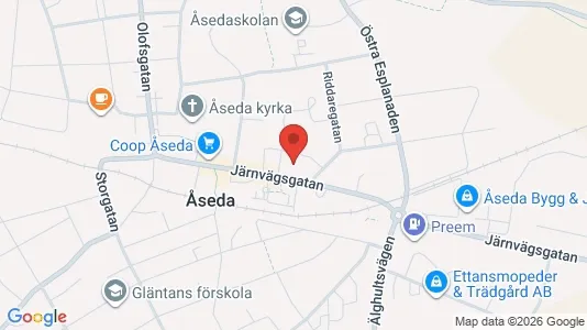 Lägenheter att hyra i Uppvidinge - kort over placeringen