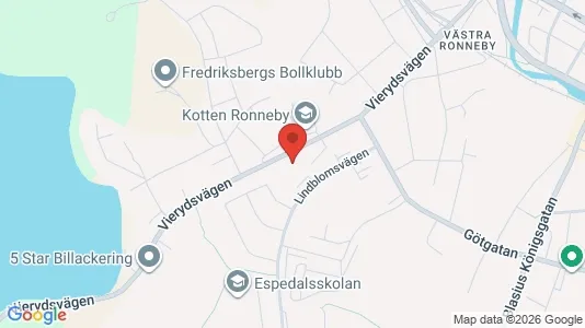 Lägenheter att hyra i Ronneby - kort over placeringen