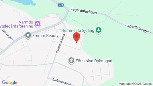 Lägenheter att hyra i Värmdö - kort over placeringen