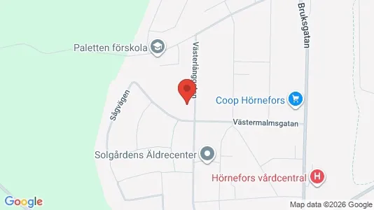 Lägenheter att hyra i Umeå - kort over placeringen